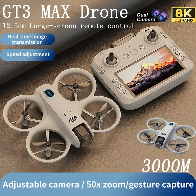 Drone Video Production - 2026 New GT3 MAX Mini Drone