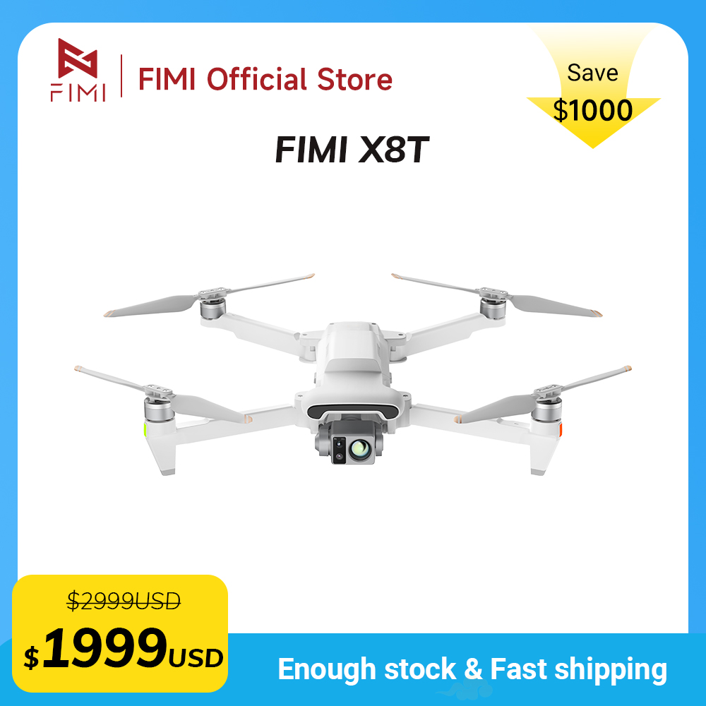 Drone Thermal Imaging - FIMI X8T Drone Thermal Infrared Lens