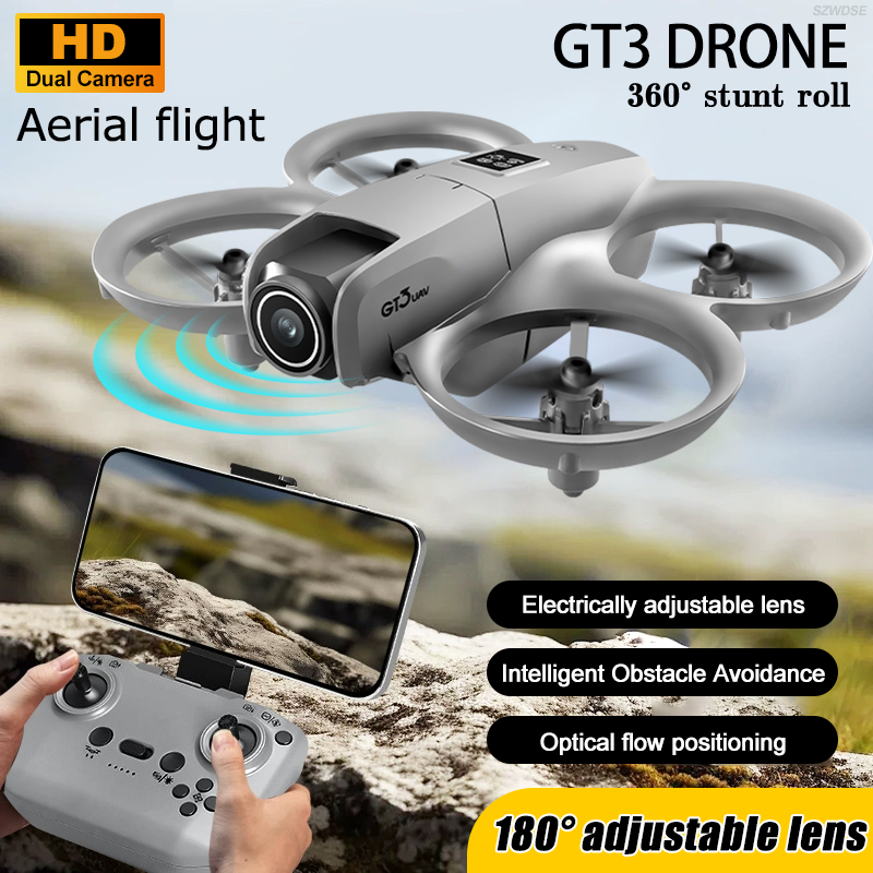 Drone Aerial Photography - New GT3 Mini RC Drone 8K