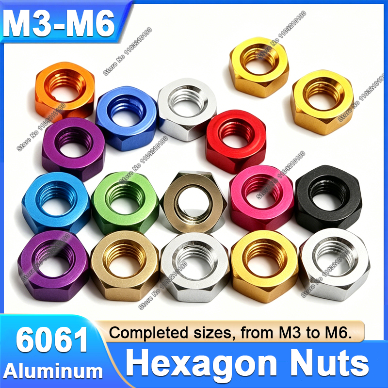 Drone 3D Modeling - 5pcs M3 M4 M5 M6 Anodized
