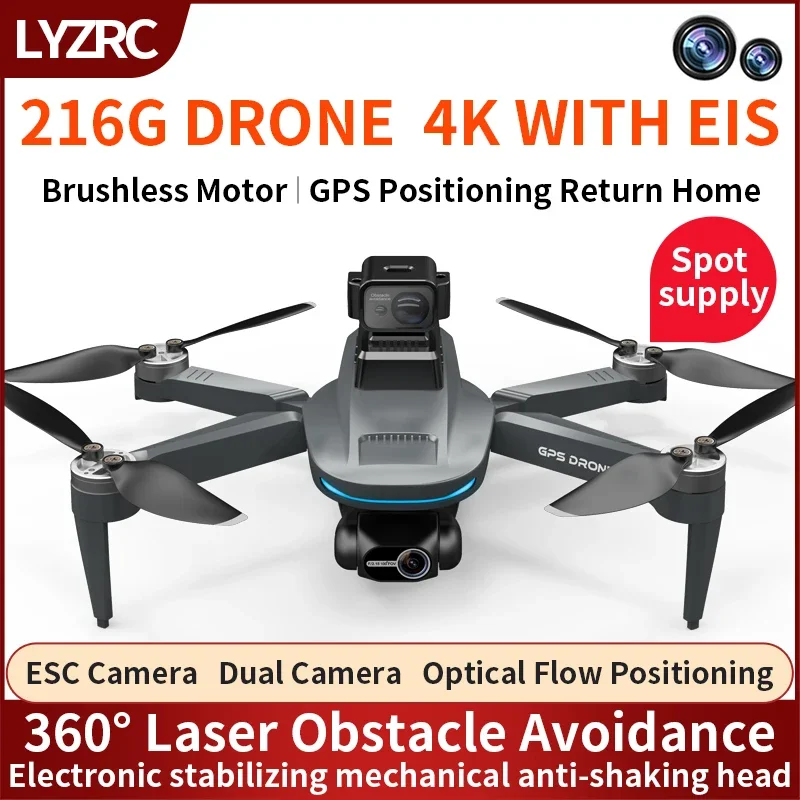 L200 PRO MAX Drone 4K 2-Axis P - Drone Cinematic recension och pris