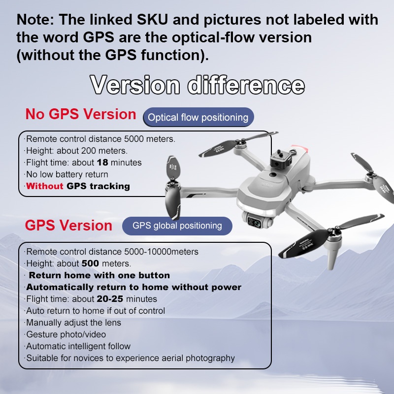 2025 New V34 Drone 8K Camera P - Drone Lidar recension och pris