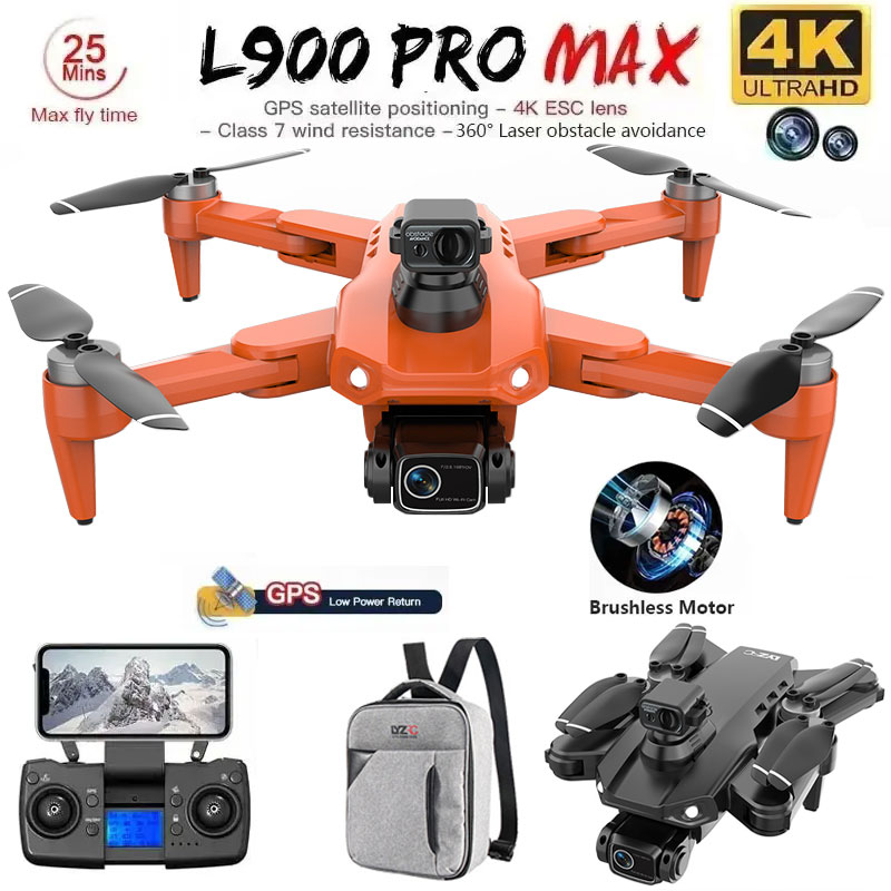 L900 Pro MAX GPS Drone 4K Prof - Drone Multispectral recension och pris
