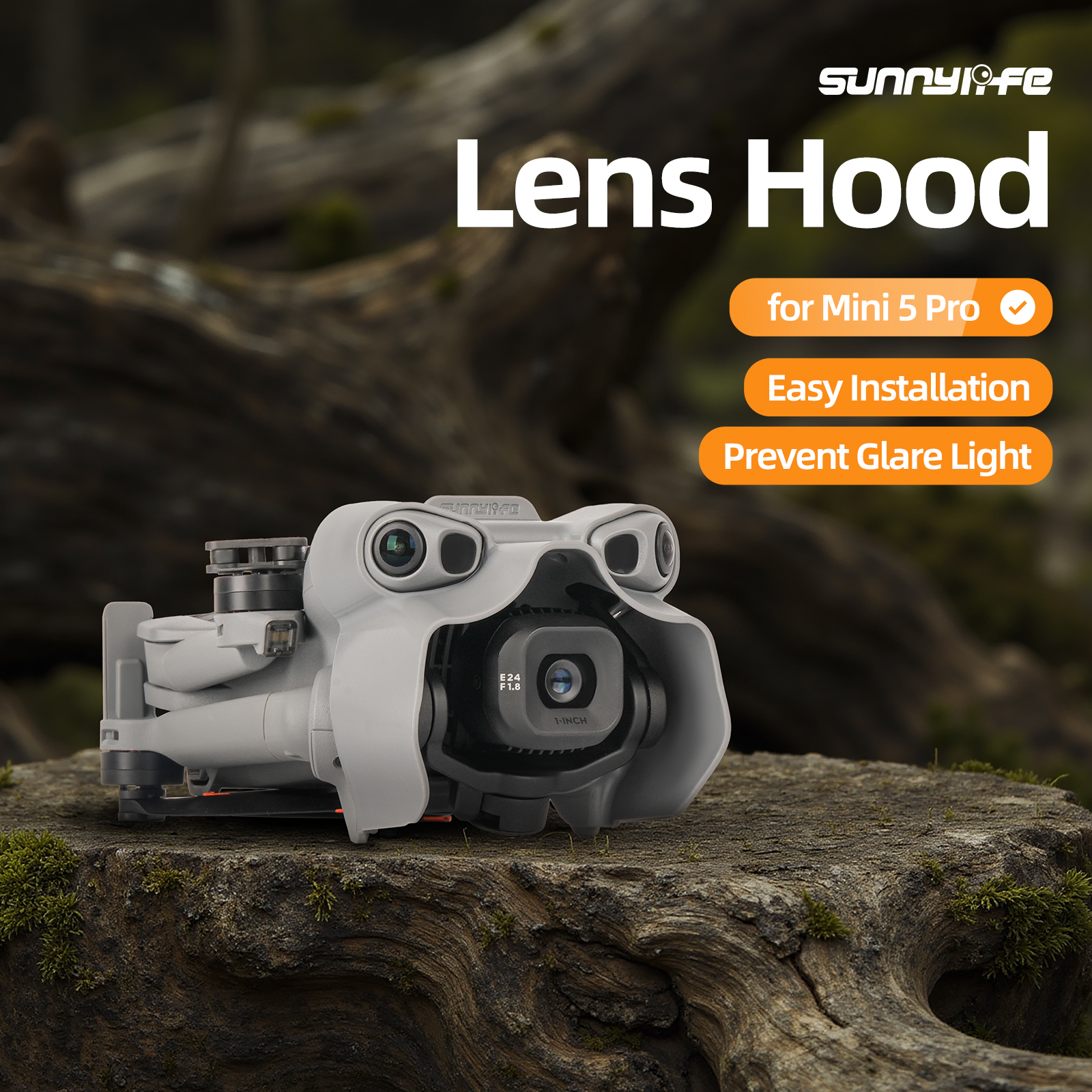 Lens Camera Hood For DJI MINI  - Drone Video Production recension och pris