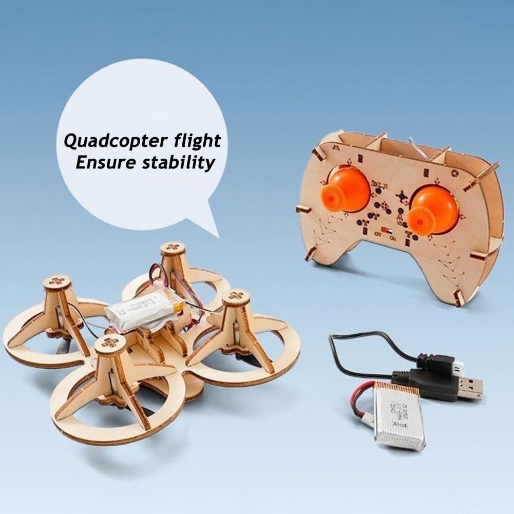 Rc Drone Toy Wooden Drone Puzz - Drone Aerial Photography recension och pris