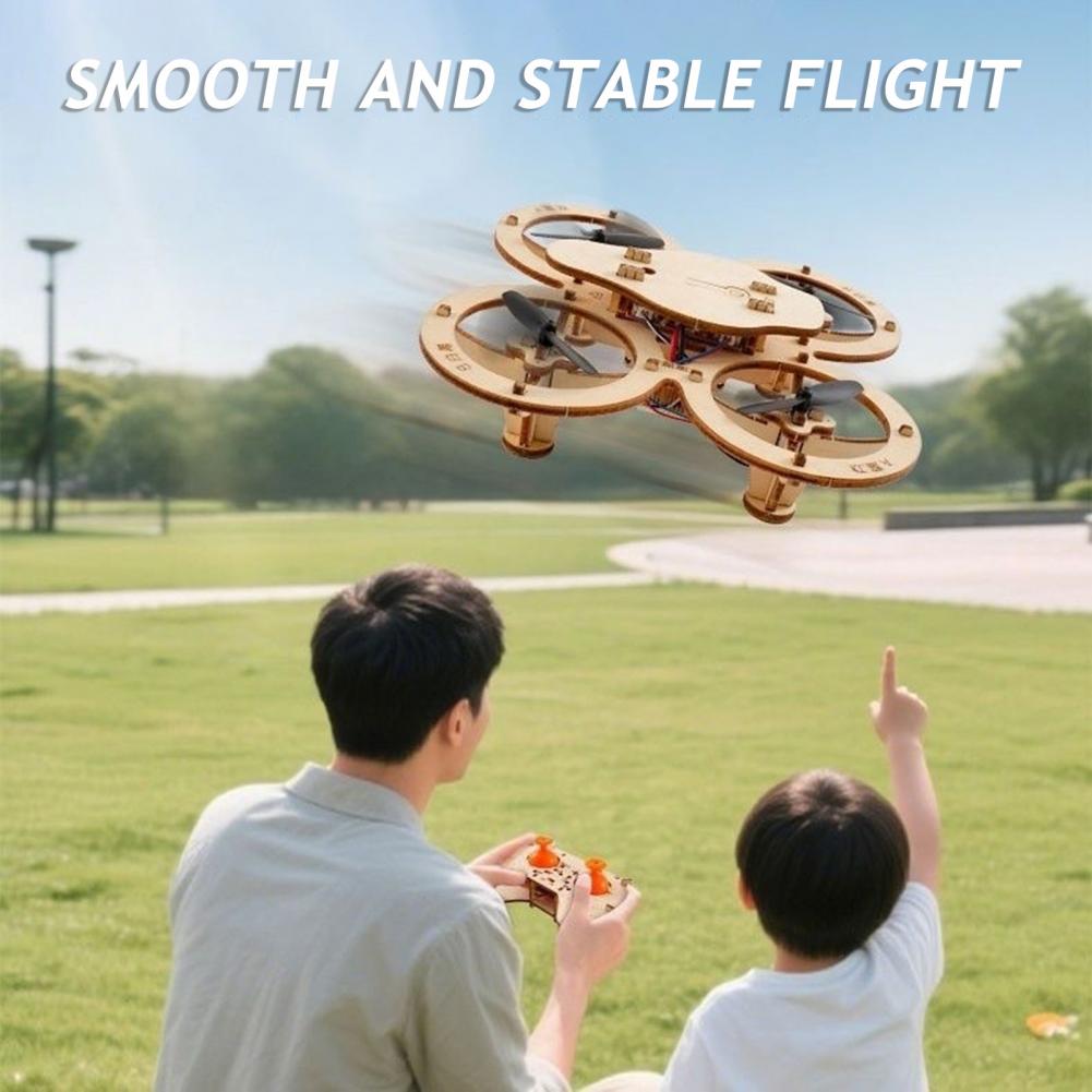 Rc Drone Toy Wooden Drone Puzz - Drone Aerial Photography recension och pris