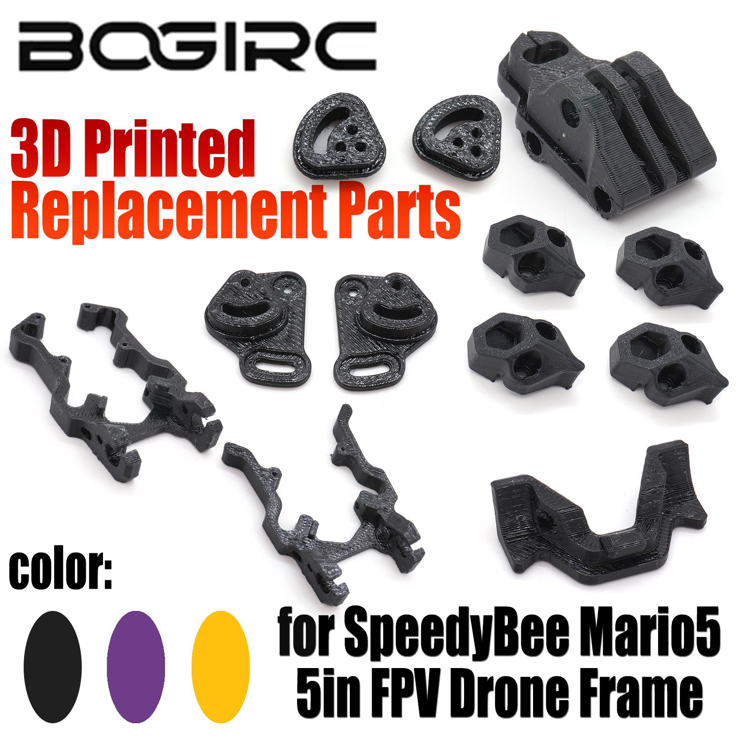 BOGIRC TPU Holder Fixed Bracke - Drone 3D Modeling recension och pris