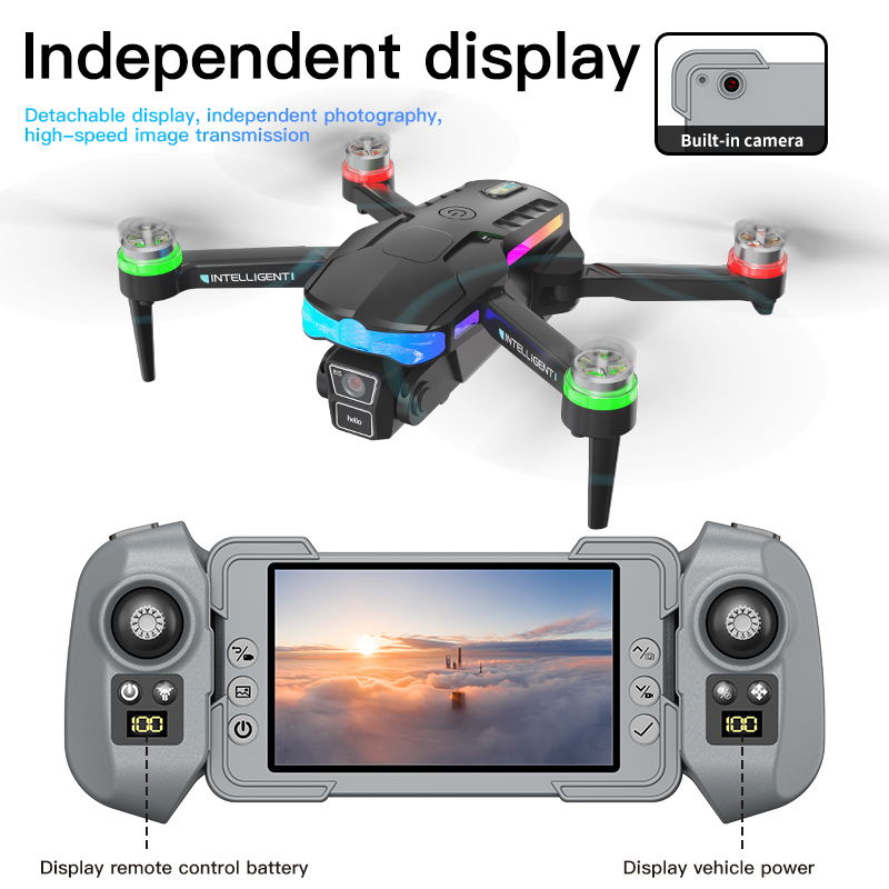 F177 Screen Control Drone 8K P - Drone Aerial Photography recension och pris
