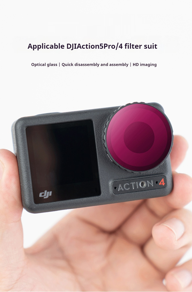 ND Filter for DJI Osmo Action4 - Drone Ndvi recension och pris