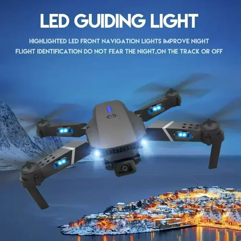 E88 Pro WIFI FPV Drone Wide An - Drone Cinematic recension och pris