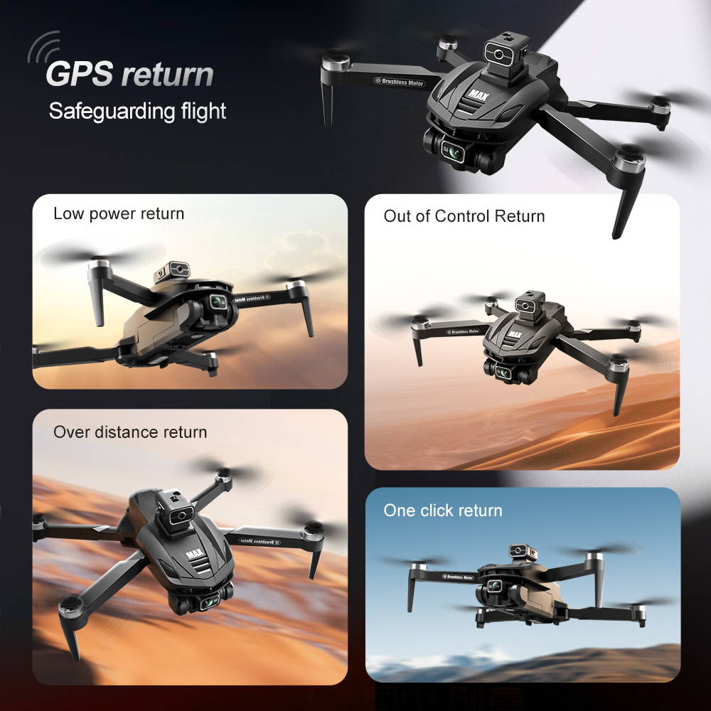 V168 PRO Max GPS Drone 8K Prof - Drone Lidar recension och pris