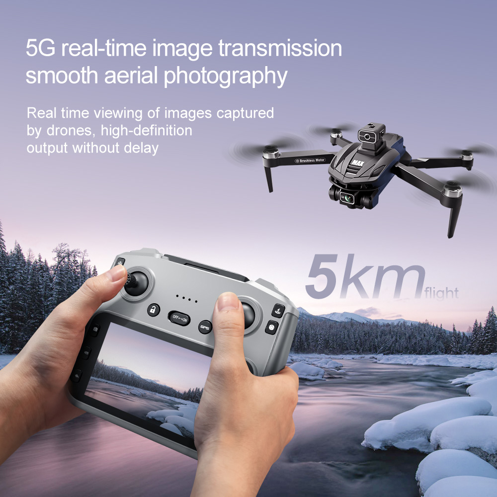 V168 PRO Max GPS Drone 8K Prof - Drone Lidar recension och pris