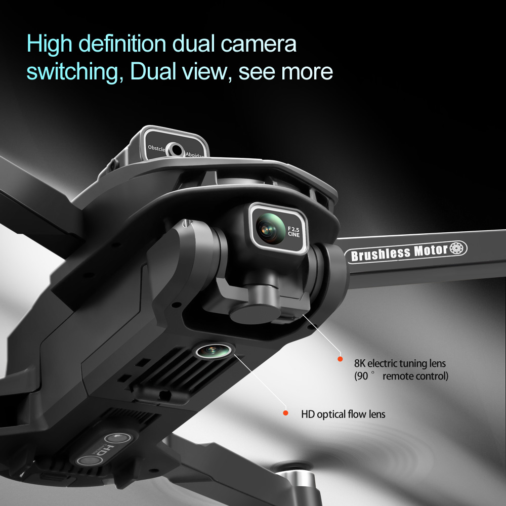 V168 PRO Max GPS Drone 8K Prof - Drone Lidar recension och pris
