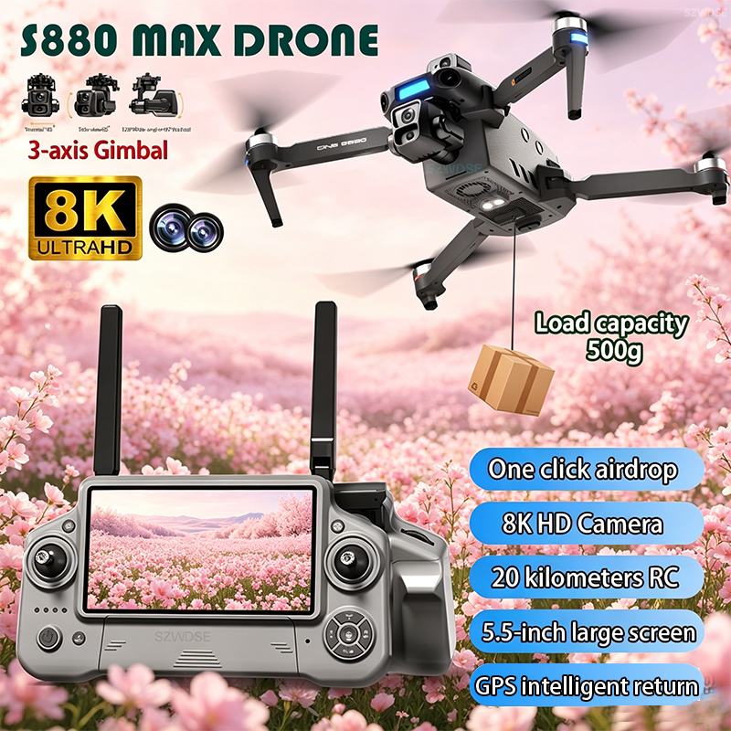 2026 New 8K Dual Camera Drone  - Drone Cinematic recension och pris