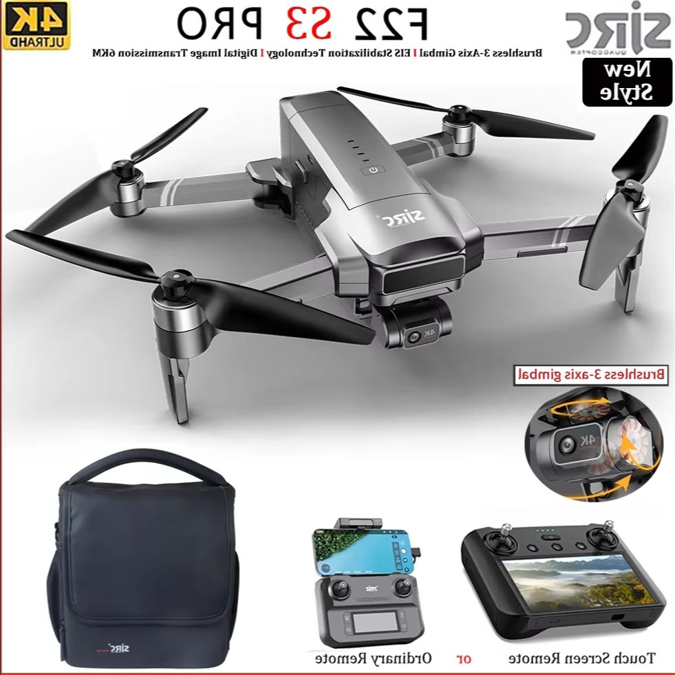 SJRC F22 S3 pro Foldable RC Qu - Drone Photogrammetry recension och pris