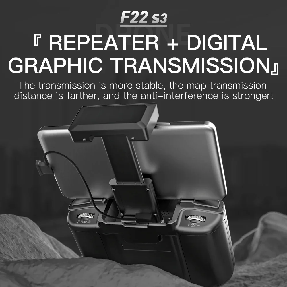 SJRC F22 S3 pro Foldable RC Qu - Drone Photogrammetry recension och pris