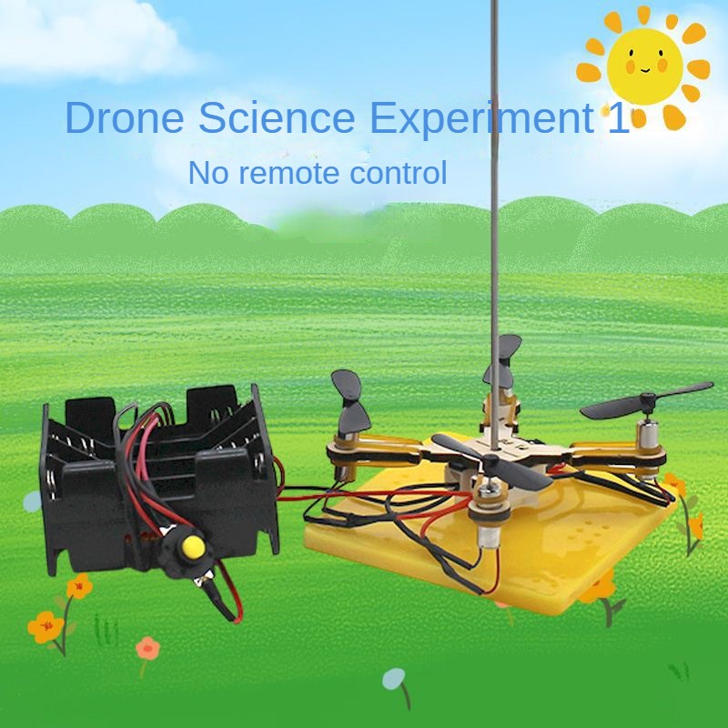 Kids Assembled Drone Toy with  - Drone 3D Modeling recension och pris