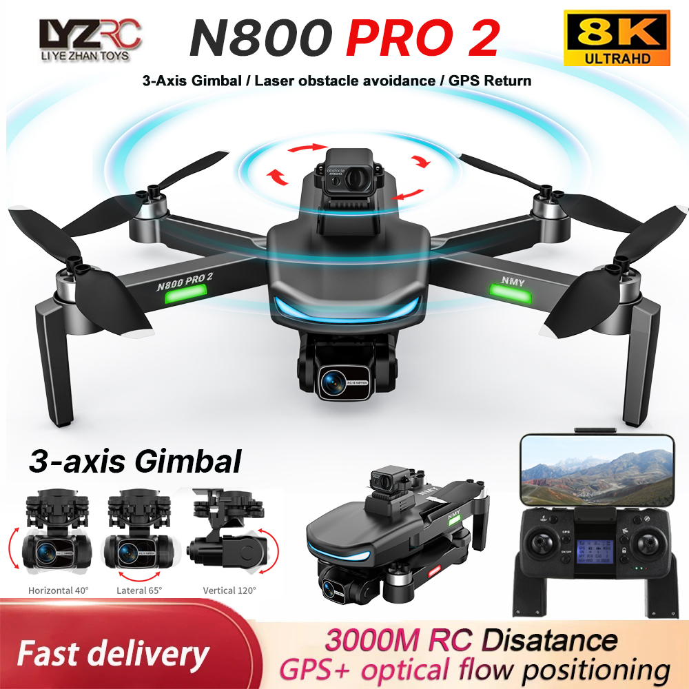 N800 PRO 2 GPS Drone Professio - Drone Multispectral recension och pris