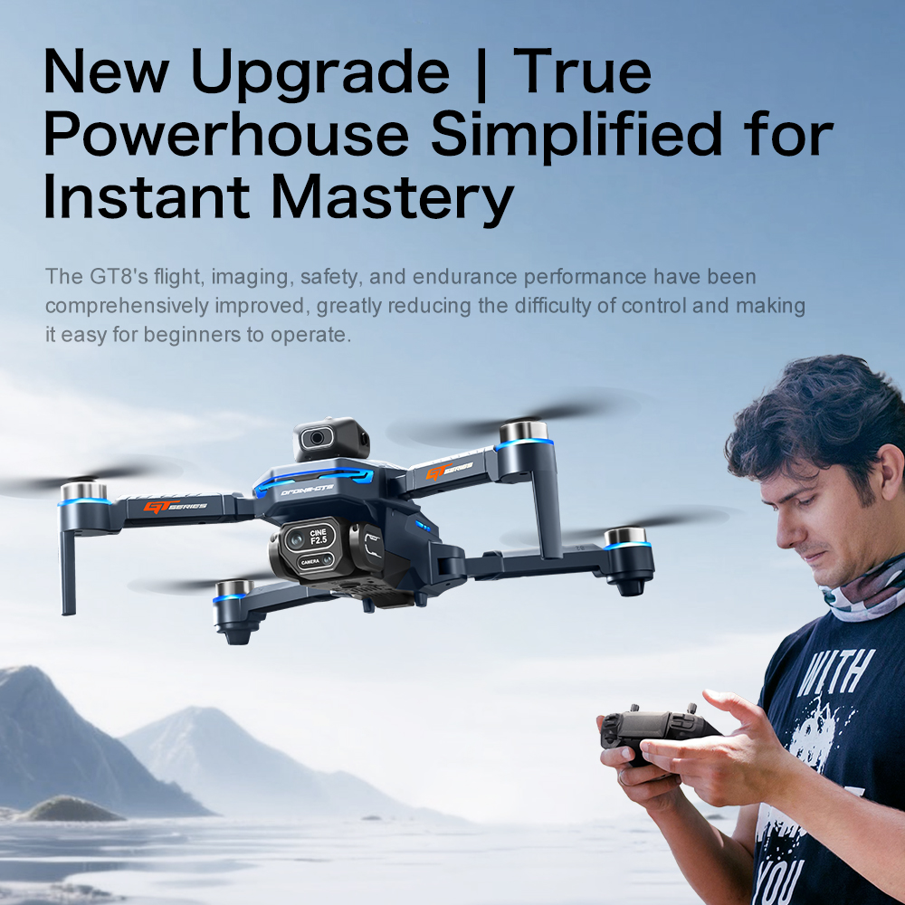 Lenovo GT8 drone 8K HD dual ca - Drone Cinematic recension och pris