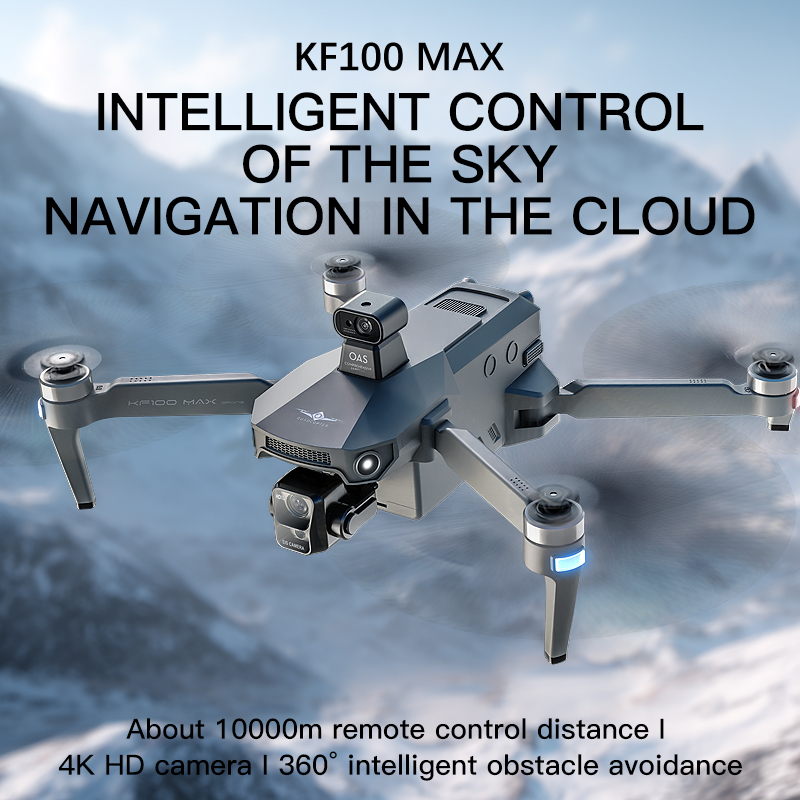 SJRC KF100 MAX 8K UHD Photo HD - Drone Video Production recension och pris