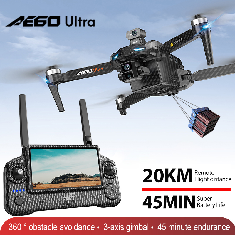 AE60 GPS Drone Professional 8K - Drone Lidar recension och pris