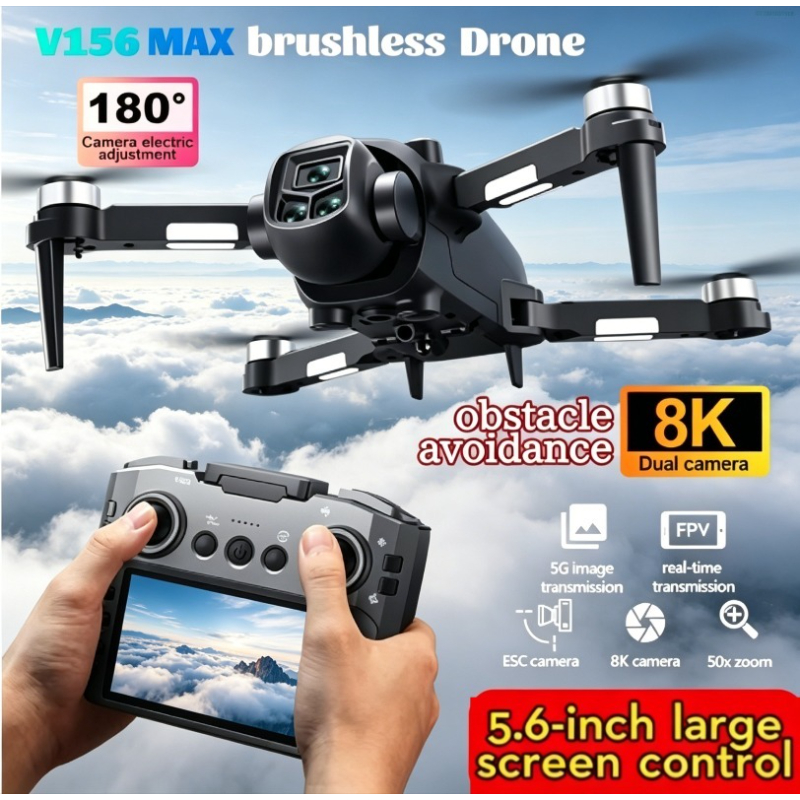 NEW V156 Max Drone Professiona - Drone Photogrammetry recension och pris