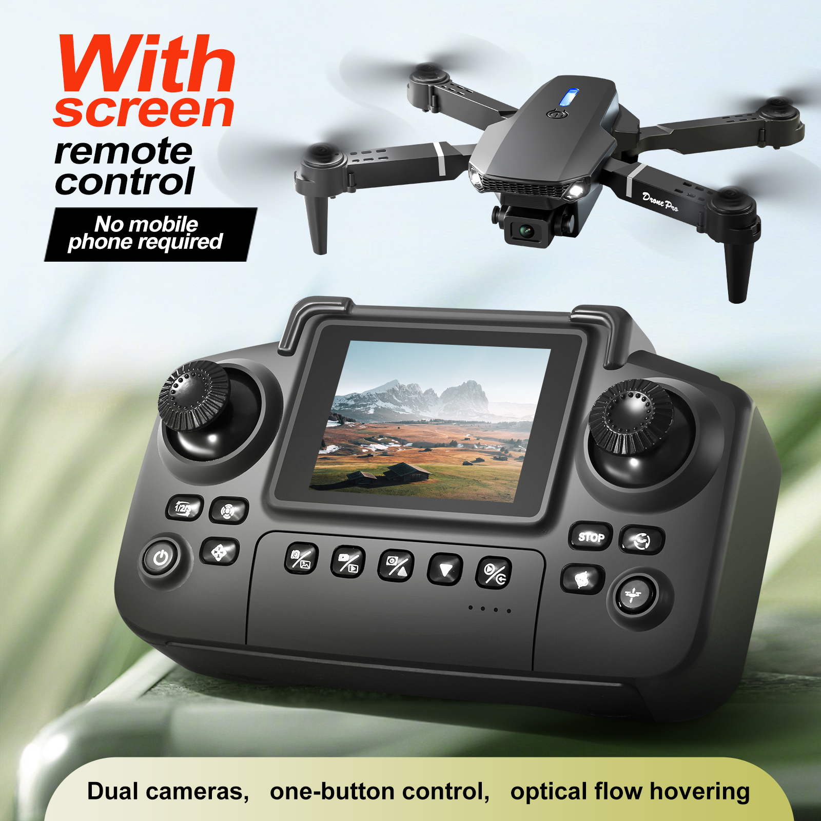 2025 New E88 E99 Upgraded Dron - Drone Aerial Photography recension och pris