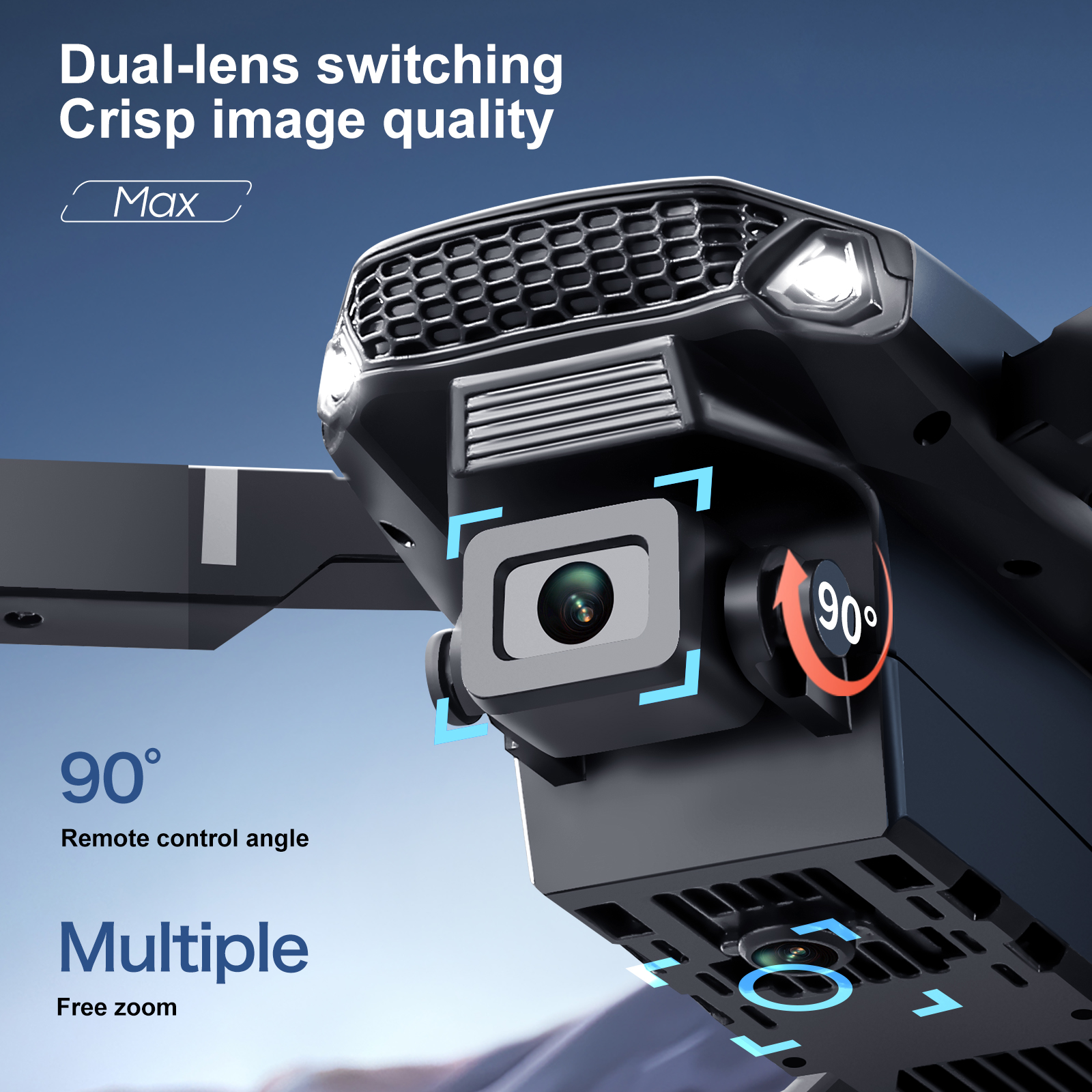 2025 New E88 E99 Upgraded Dron - Drone Aerial Photography recension och pris