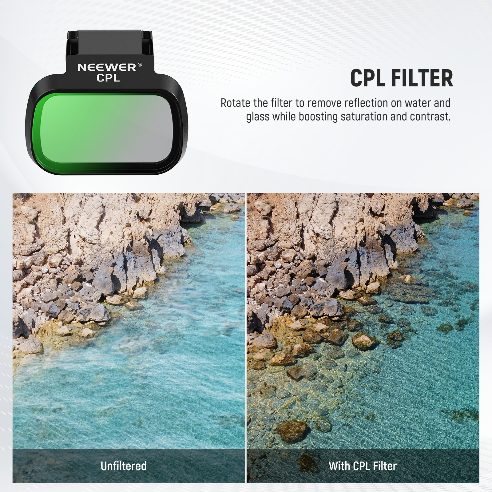 NEEWER 6 Pack ND CPL Filters F - Drone Ndvi recension och pris