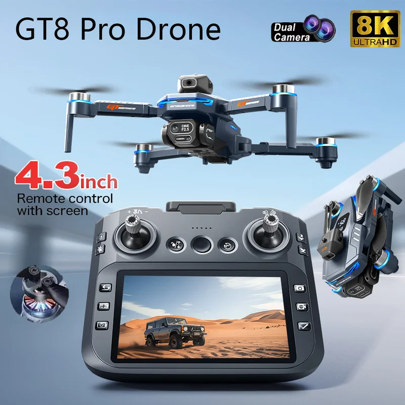 2026 New GT8 Drone GPS 8K Prof - Drone Lidar recension och pris