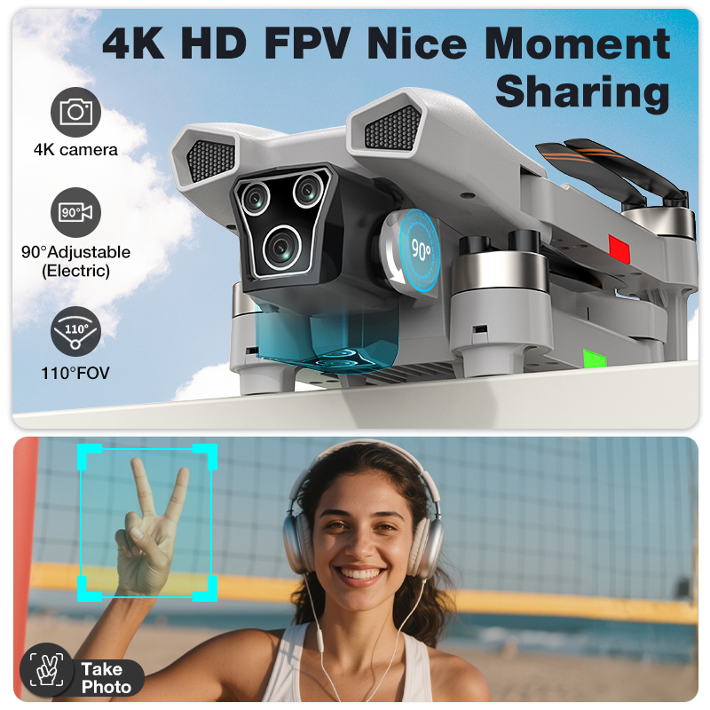 2026 Hot L017 Pro Drone Brushl - Drone Photogrammetry recension och pris
