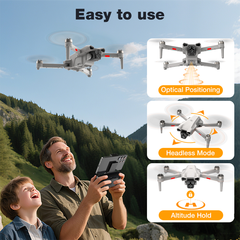 2026 Hot L017 Pro Drone Brushl - Drone Photogrammetry recension och pris