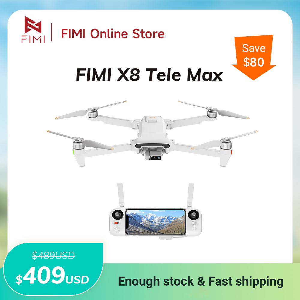 FIMI X8 Tele Max drone 4K prof - Drone Thermal Imaging recension och pris