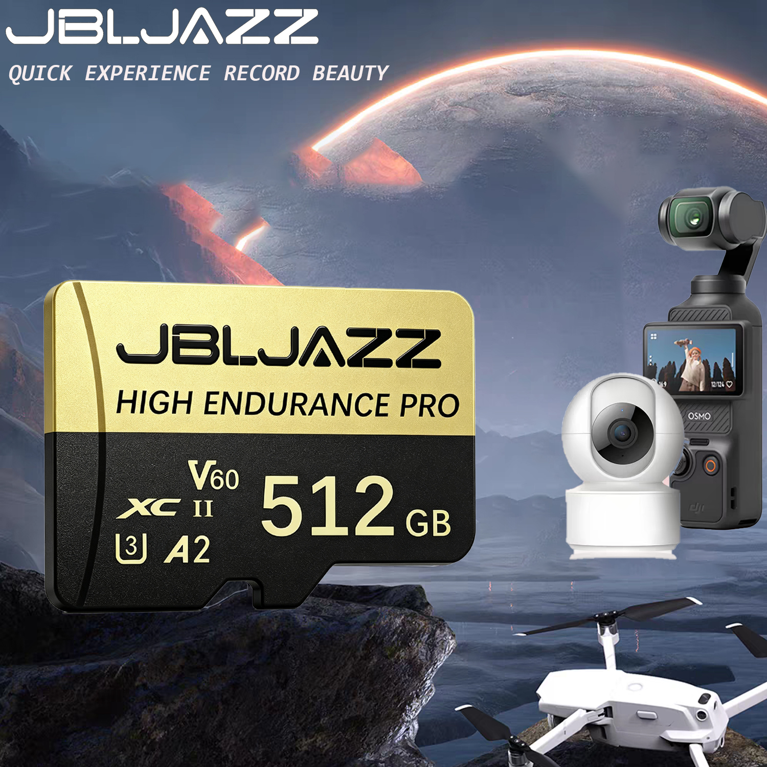 128GB 256GB Memory Card Class1 - Drone Video Production recension och pris