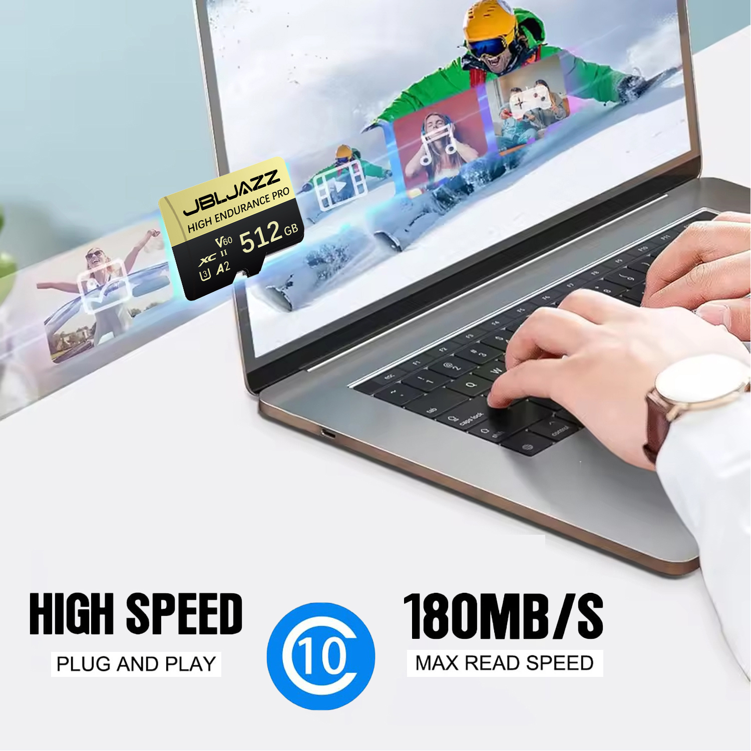 128GB 256GB Memory Card Class1 - Drone Video Production recension och pris
