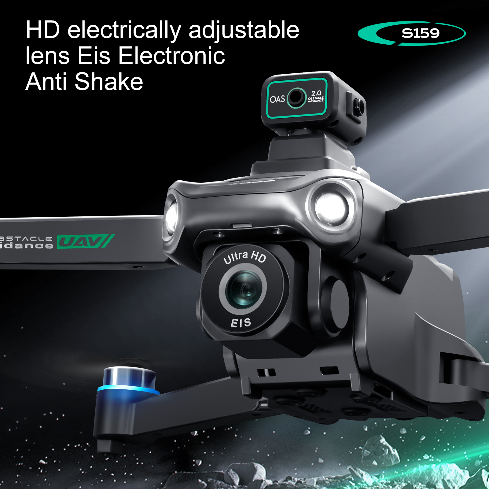 S159 GPS Drone 4K Profesional  - Drone Cinematic recension och pris