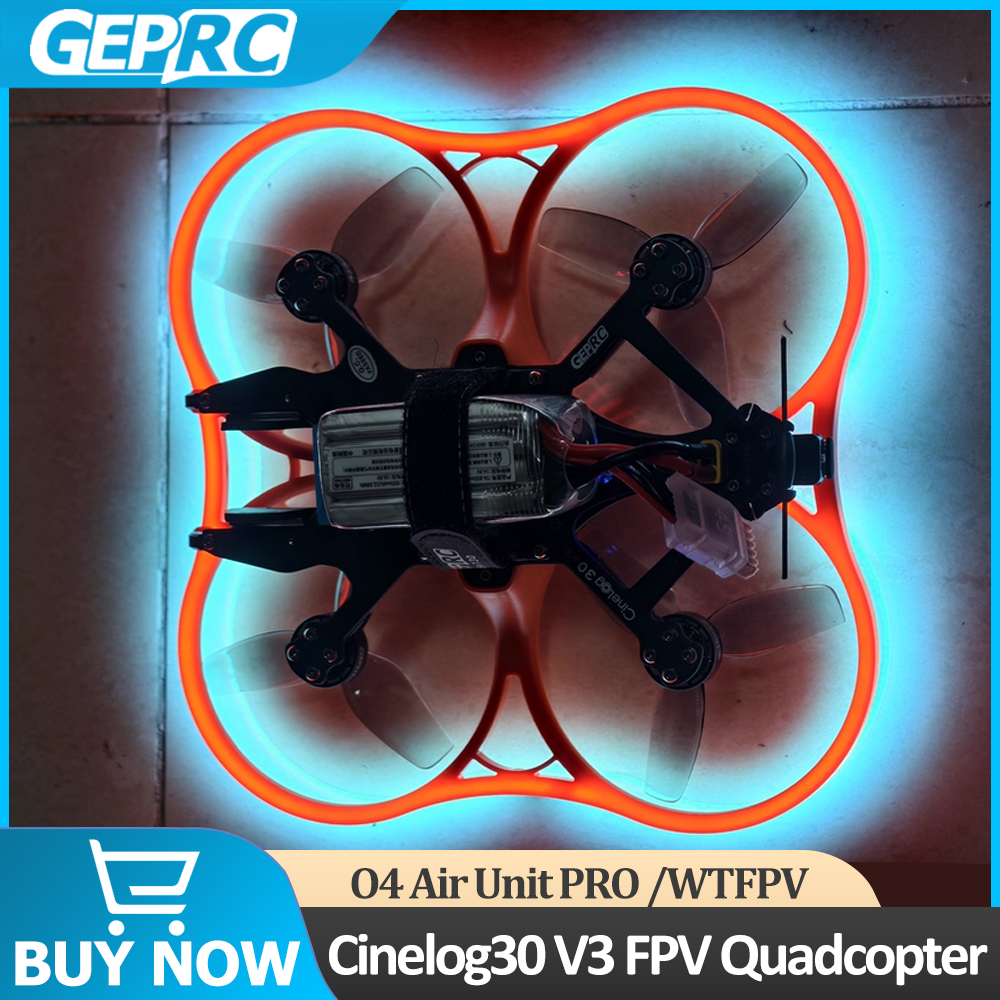 GEPRC Cinelog30 V3 FPV Quadcop - Drone Lidar recension och pris
