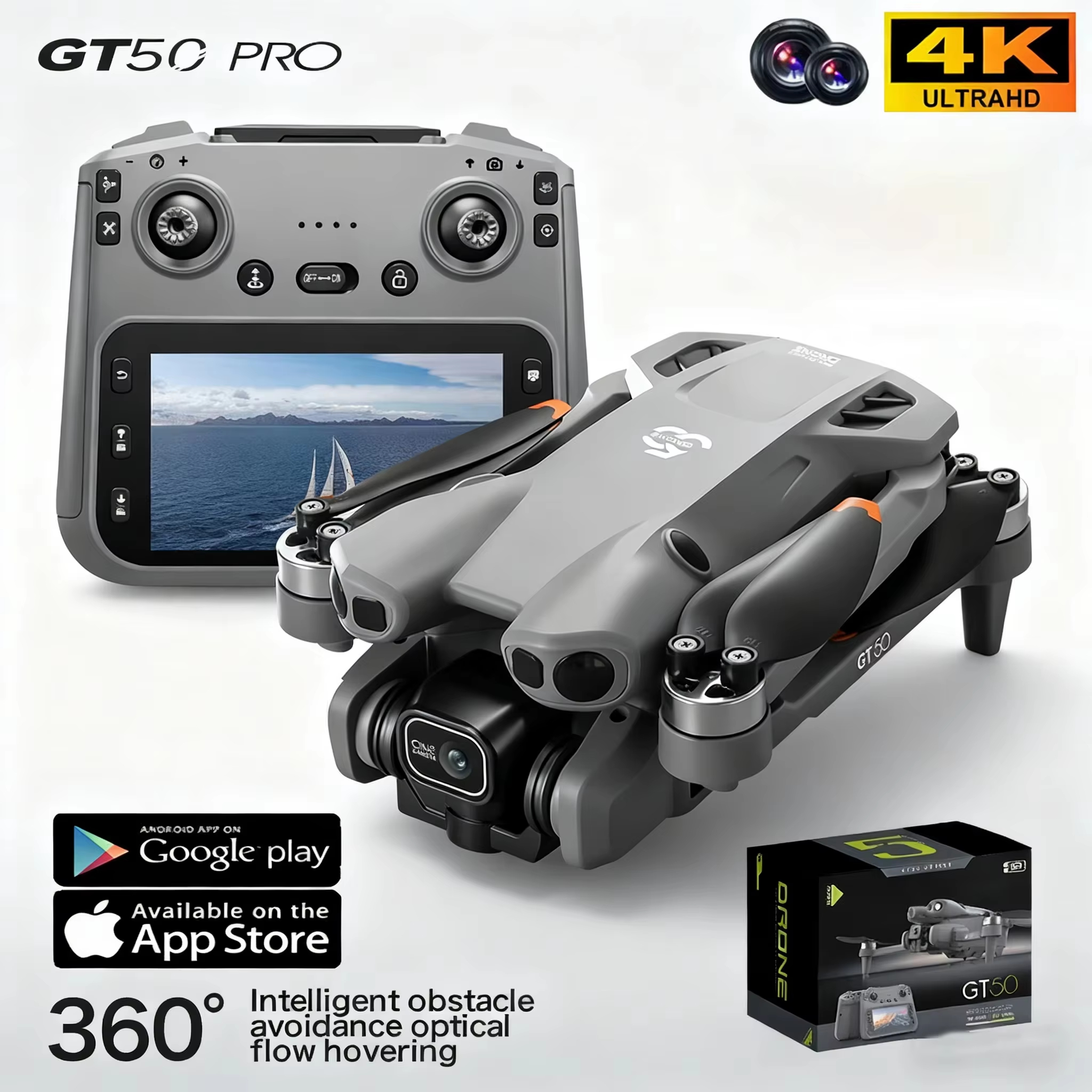 New Gift 2026 Upgrated GT50PRO - Drone Mapping recension och pris