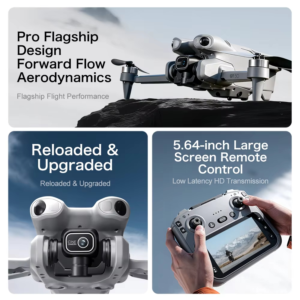 New Gift 2026 Upgrated GT50PRO - Drone Mapping recension och pris